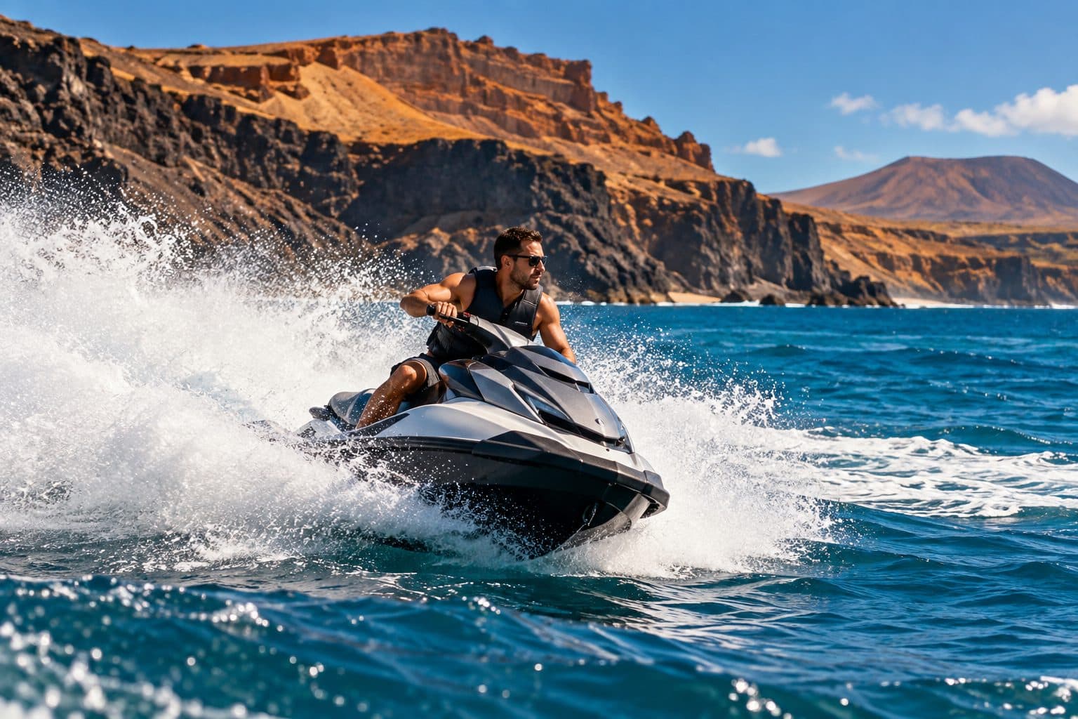 Jet ski in Lanzarote